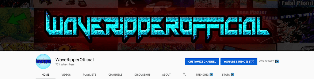 waveripperofficial youtube banner