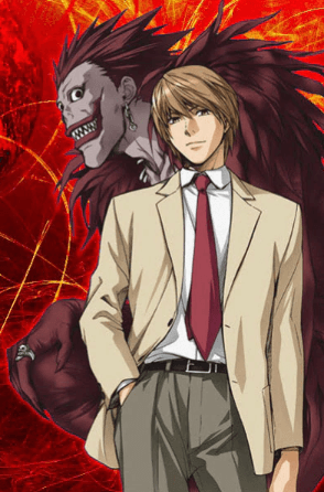 Light Yagami of Death Note anime guy