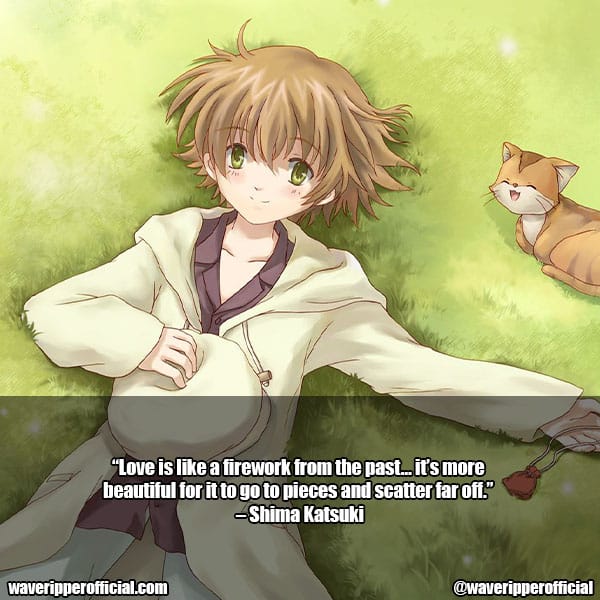 Shima Katsuki quotes clannad anime