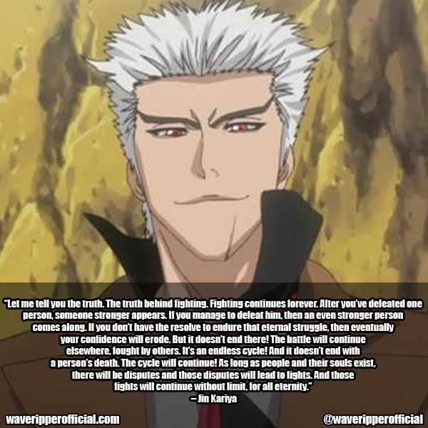 Jin Kariya Quotes