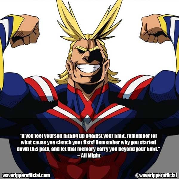 My Hero Academia Quotes