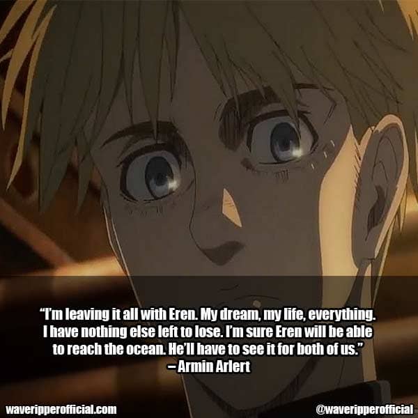 Armin Arlet Titan Quotes 5