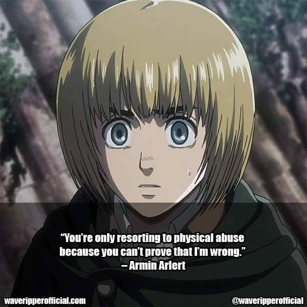 Armin Arlet Titan Quotes 1