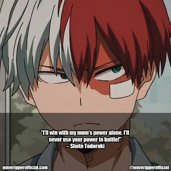 Shoto Todoroki Quotes MHA 3