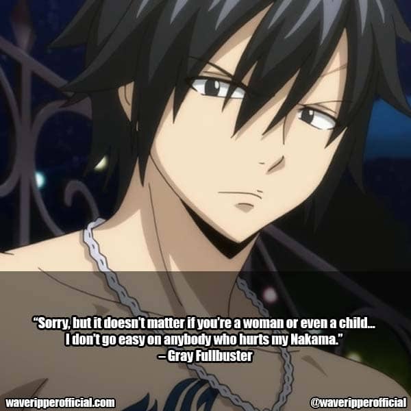 Gray Fullbuster Quotes 2