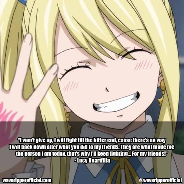Lucy Heartfilia Quotes