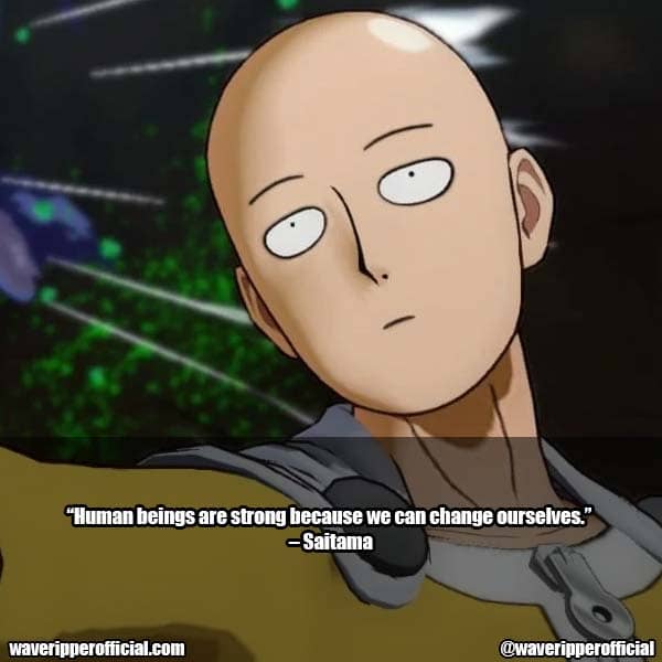 one punch man quotes