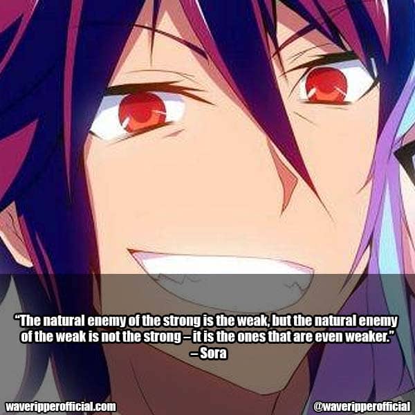 20+ No Game No Life Quotes That Games Can Inspire, Too!
