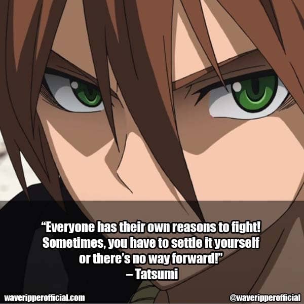 Tatsumi Quotes Akame Ga Kill