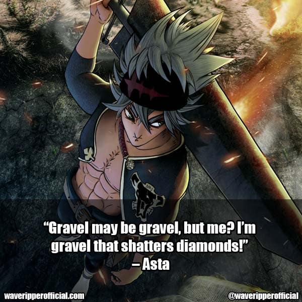 20+ Black Clover Quotes to Help You in Facing Adversity