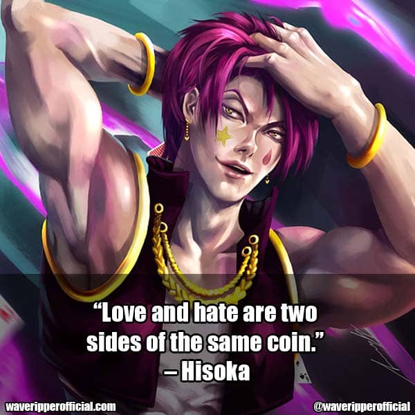Hisoka quotes