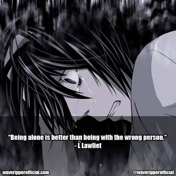 L Lawliet Quotes from Death Note
