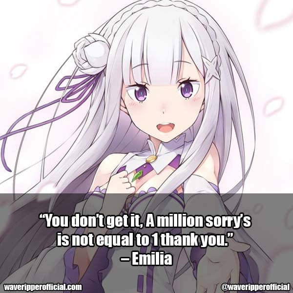 Emilia re zero quotes 2