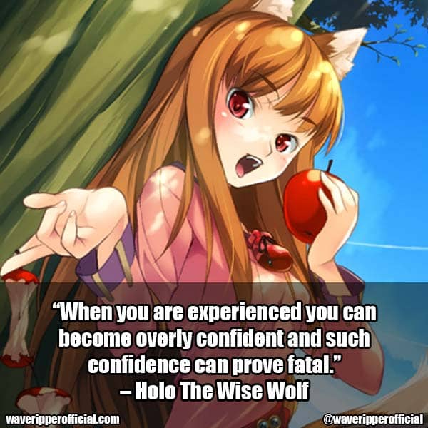 Spice and Wolf Anime Quotes 1
