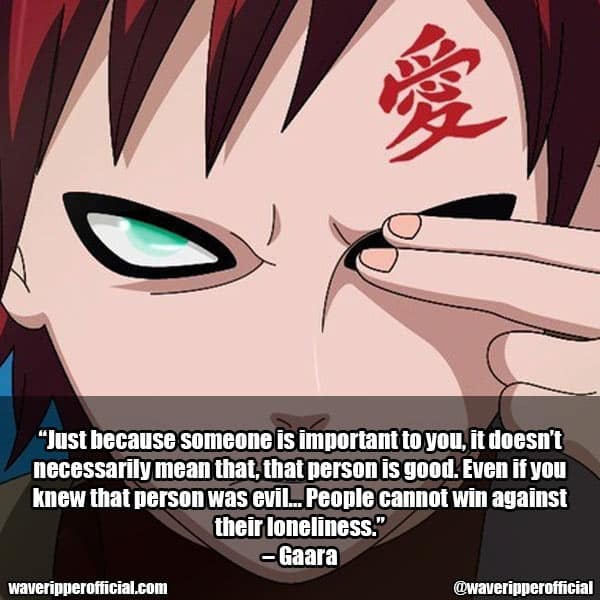 quotes from Gaara