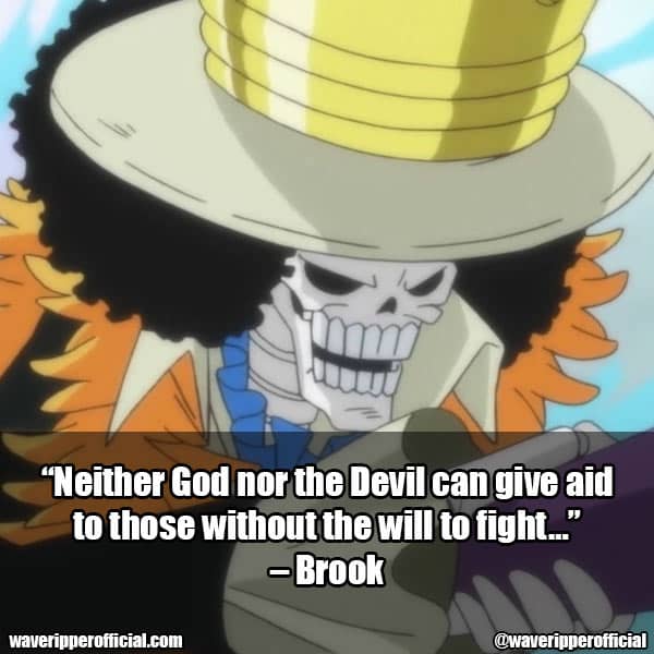 Brook One Piece quotes