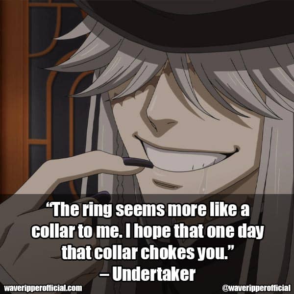 Undertaker quotes from Black Clover