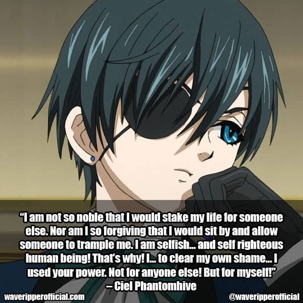 Black Butler quotes 1