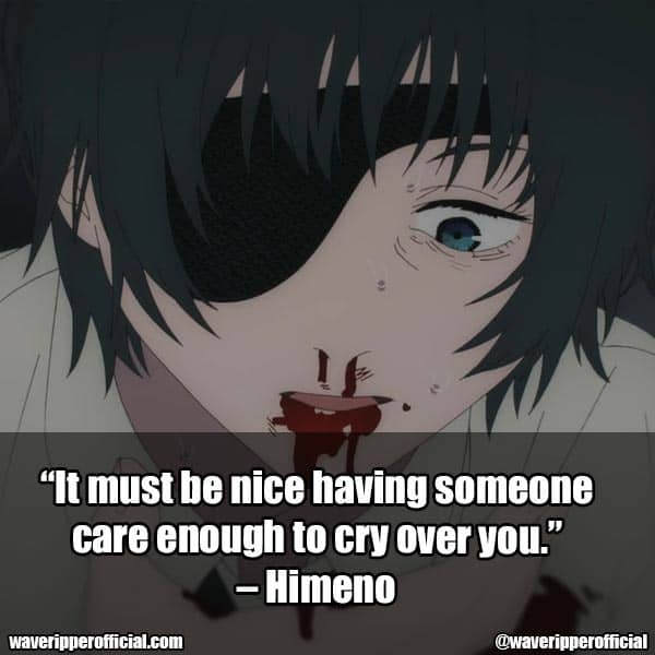 himeno chainsaw man quotes
