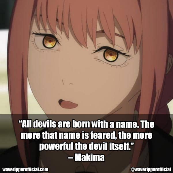 makima chainsaw man quotes 5