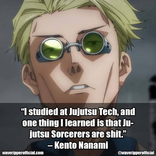 Kento Nanami quotes 2