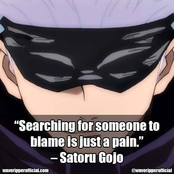 Satoru Gojo quotes
