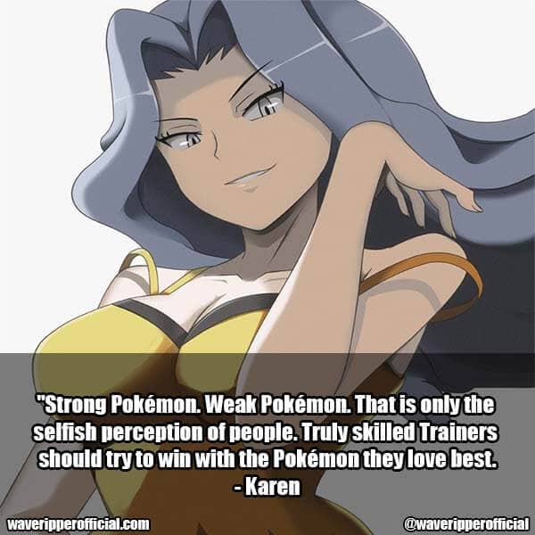 Karen quotes pokemon