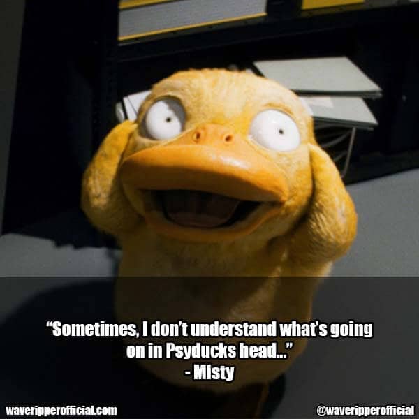 Pokemon Funny quotes Misty