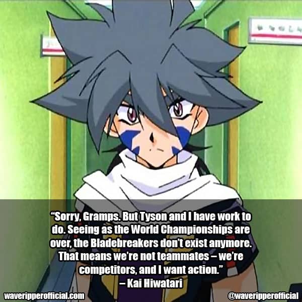Beyblade quotes