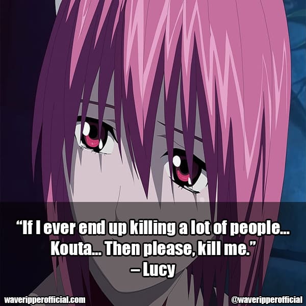 Elfen Lied, Aren't we all monsters on the inside?