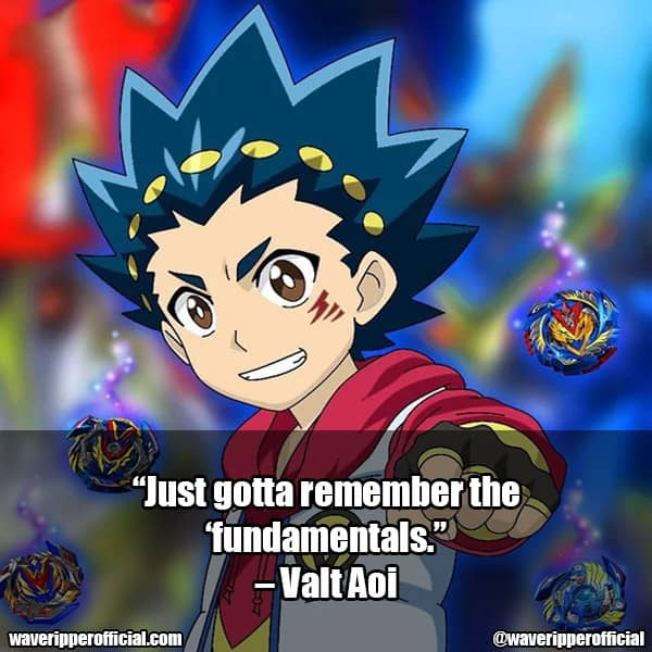 Valt Aoi quotes from Beyblade