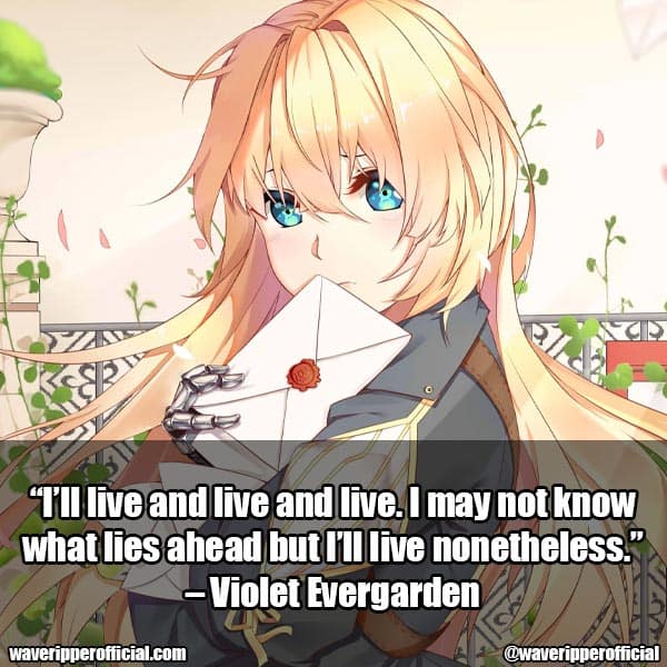 Violet Evergarden quotes 10