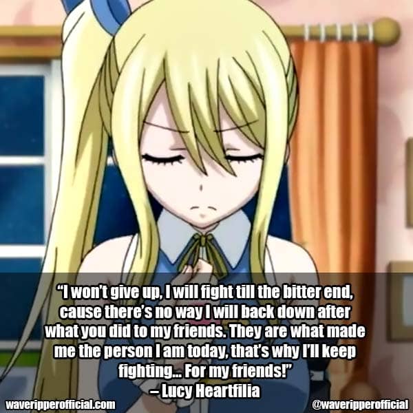 Lucy Heartfilia quotes 6