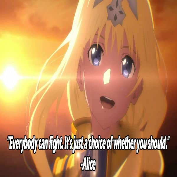 11 Inspirational Sword Art Online Quotes