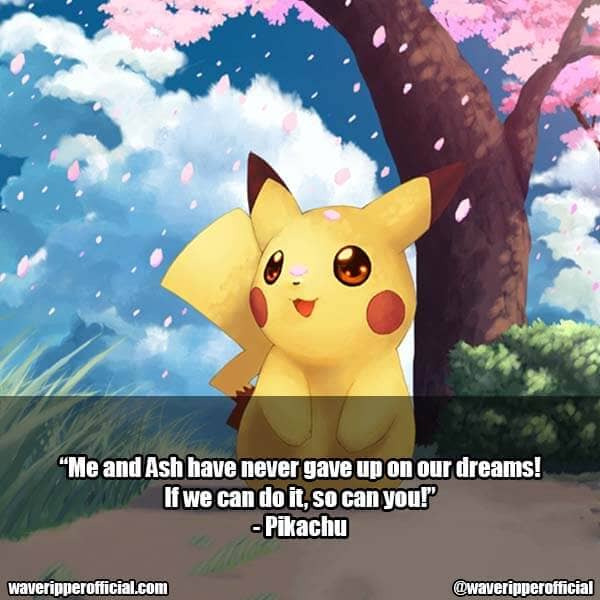 Pikachu quotes pokemon