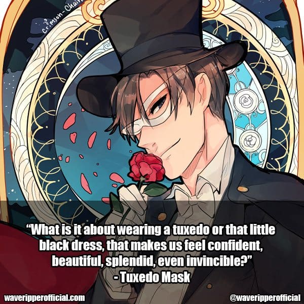Tuxedo Mask  quotes 1 | 35+ Most Meaningful Sailor Moon Quotes That Are Absolute Must Read 