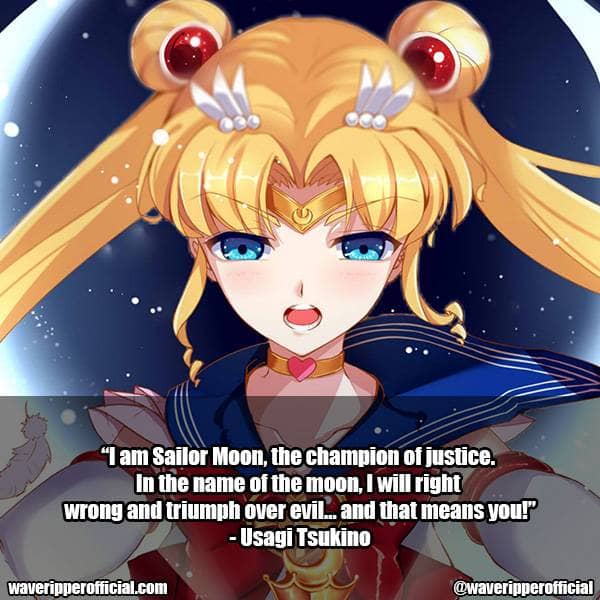 Usagi Tsukino quotes 6 | 35+ Most Meaningful Sailor Moon Quotes That Are Absolute Must Read