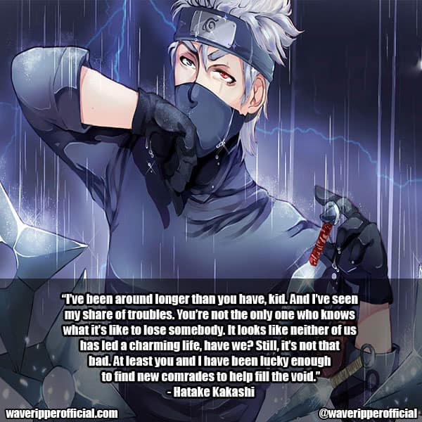 hatake kakashi quotes 2