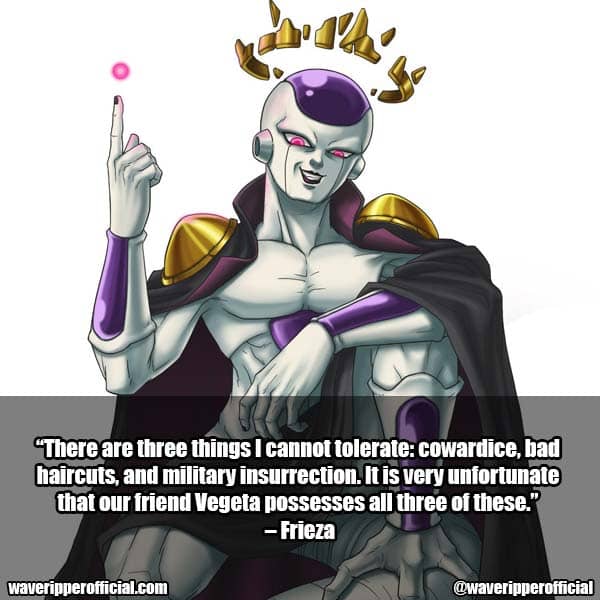 Frieza quotes from dragon ball z