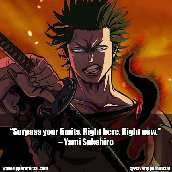 Yami quotes from Black Clover