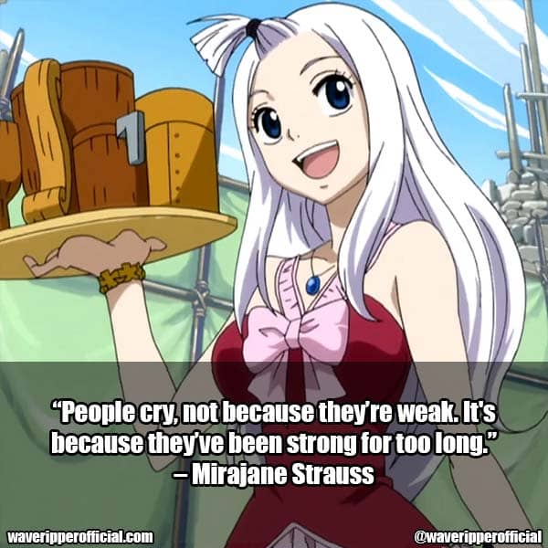 significance Mirajane Strauss quotes