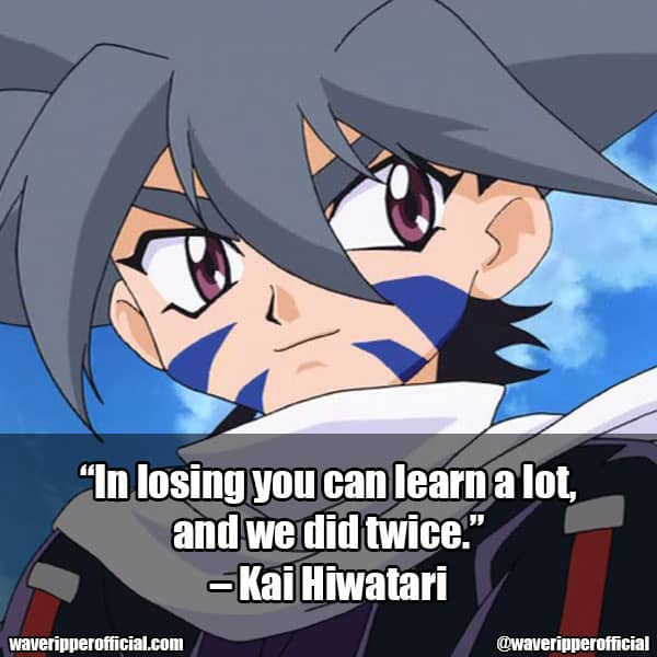 Kai Hiwatari quotes 3