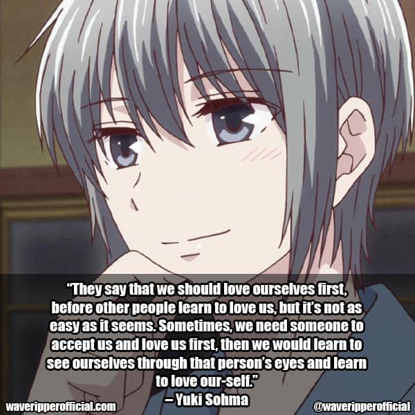 Fruits Basket quotes 1