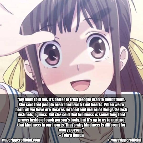 Tohru Honda quotes 3