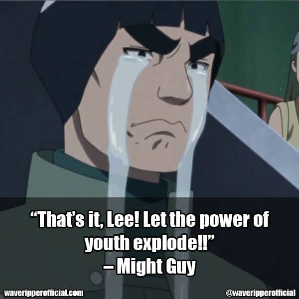 Might Guy quotes 13