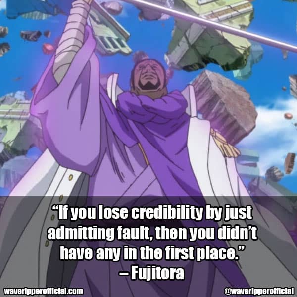 Fujitora One Piece quotes