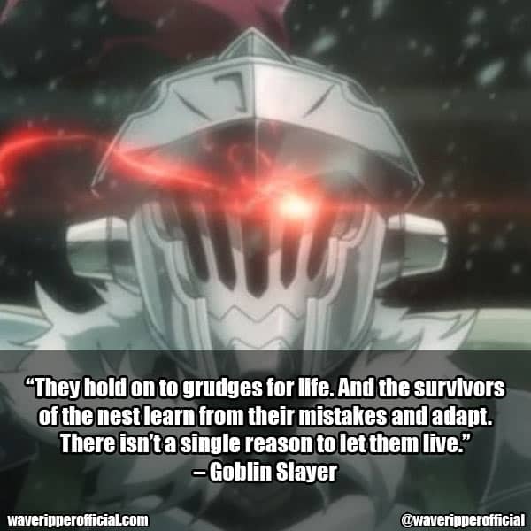 Goblin Slayer quotes 8