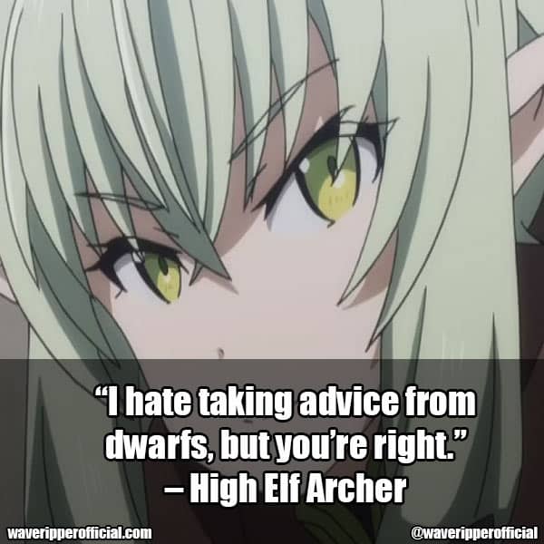 High Elf Archer quotes