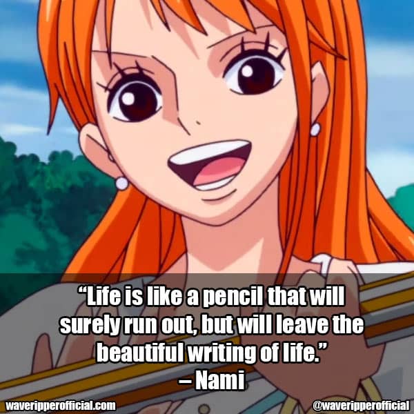 Nami One Piece quotes