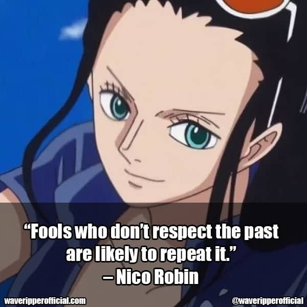 Nico Robin One Piece quotes